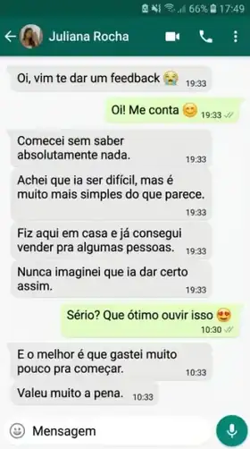 Depoimento Juliana Rocha